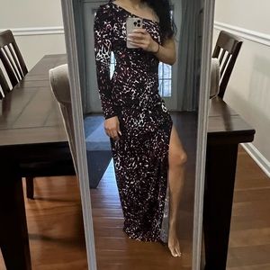 One Shoulder Formal Dress H&M